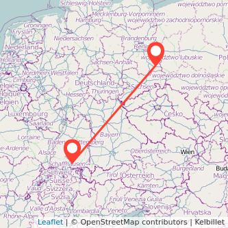 Radolfzell am Bodensee Cottbus Bahn Karte