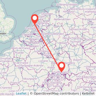 Radolfzell am Bodensee Amsterdam Mitfahrgelegenheit Karte