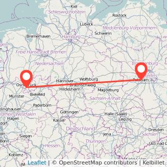 Potsdam Georgsmarienhütte Mitfahrgelegenheit Karte