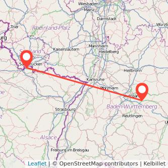 Plochingen Forbach Bahn Karte