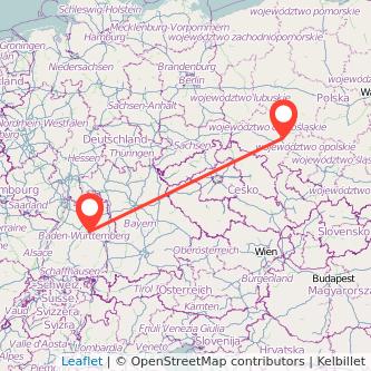 Plochingen Breslau Bahn Karte