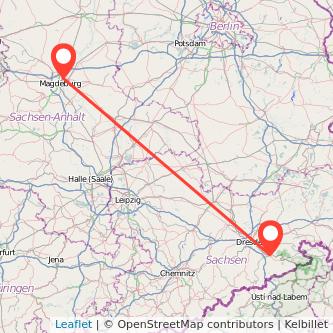 Pirna Magdeburg Mitfahrgelegenheit Karte