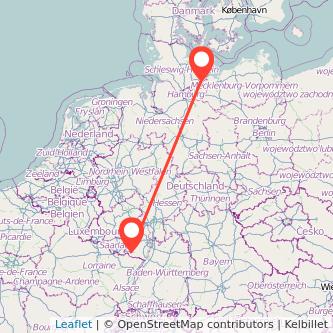 Pirmasens Lübeck Mitfahrgelegenheit Karte