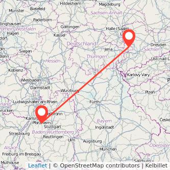 Pforzheim Altenburg Mitfahrgelegenheit Karte