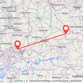 Passau Konstanz Mitfahrgelegenheit Karte