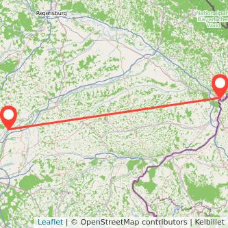 Passau Freising Mitfahrgelegenheit Karte