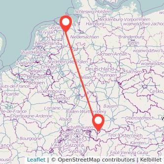 Papenburg Fischen Bahn Karte