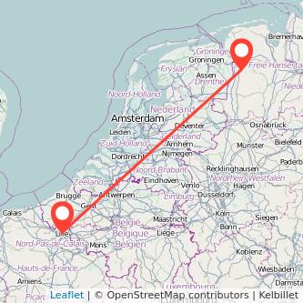 Papenburg Lille Bahn Karte