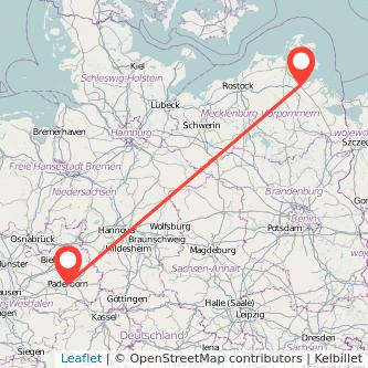 Paderborn Greifswald Mitfahrgelegenheit Karte