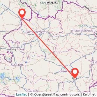 Graz Passau Mitfahrgelegenheit Karte
