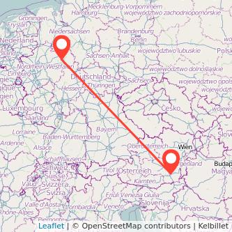 Graz Delbrück Mitfahrgelegenheit Karte