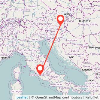 Graz Rom Mitfahrgelegenheit Karte