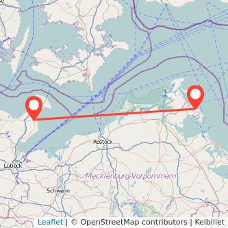 Binz Heringsdorf Bahn Karte