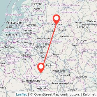 Osnabrück Wittlich Bahn Karte