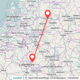 Osnabrück Trier Mitfahrgelegenheit Karte