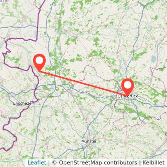 Osnabrück Nordhorn Mitfahrgelegenheit Karte