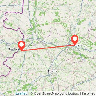 Osnabrück Gronau Mitfahrgelegenheit Karte