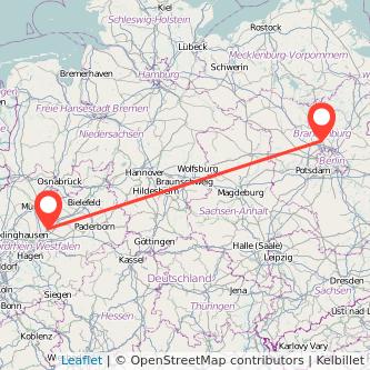 Oranienburg Hamm Mitfahrgelegenheit Karte