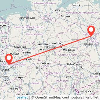 Oranienburg Bochum Mitfahrgelegenheit Karte