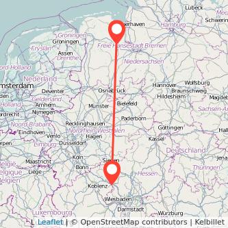 Oldenburg Limburg Bahn Karte