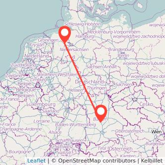 Oldenburg Ingolstadt Mitfahrgelegenheit Karte