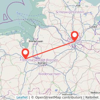 Oldenburg Hamburg Mitfahrgelegenheit Karte
