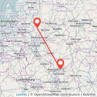 Offenbach Ahaus Mitfahrgelegenheit Karte