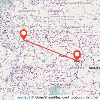 Oberursel Wien Mitfahrgelegenheit Karte