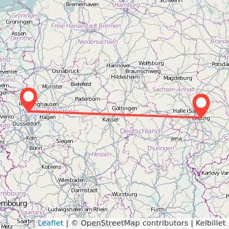 Oberhausen Leipzig Mitfahrgelegenheit Karte