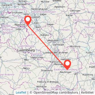 Nürtingen Eschweiler Mitfahrgelegenheit Karte