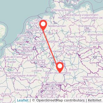 Nordhorn Kirchheim unter Teck Mitfahrgelegenheit Karte