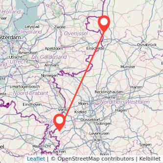 Nordhorn Heinsberg Mitfahrgelegenheit Karte