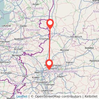 Nordhorn Gelsenkirchen Mitfahrgelegenheit Karte