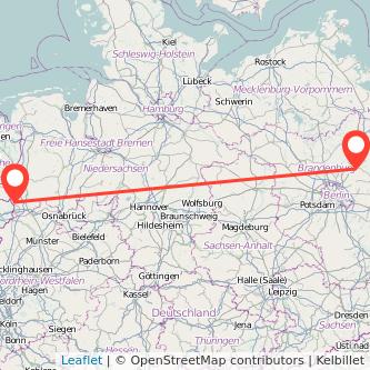 Nordhorn Eberswalde Mitfahrgelegenheit Karte