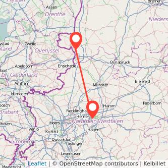 Nordhorn Dortmund Mitfahrgelegenheit Karte