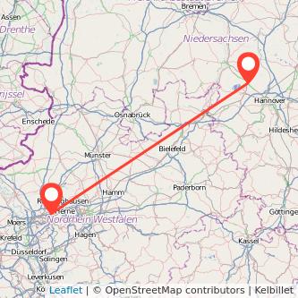 Neustadt am Rübenberge Gelsenkirchen Mitfahrgelegenheit Karte