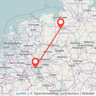 Neuss Delmenhorst Mitfahrgelegenheit Karte