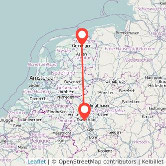 Neuss Groningen Mitfahrgelegenheit Karte