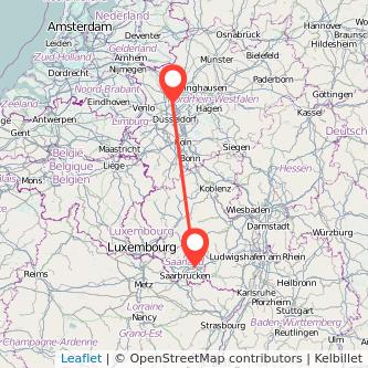 Neunkirchen Duisburg Mitfahrgelegenheit Karte