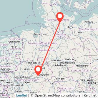 Neumünster Lippstadt Mitfahrgelegenheit Karte