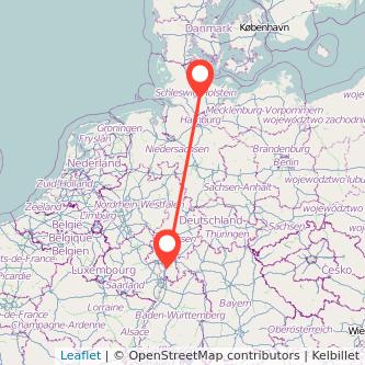 Neumünster Darmstadt Bahn Karte