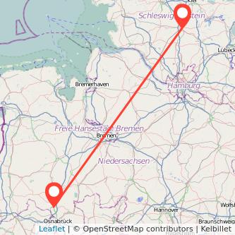 Neumünster Bramsche Mitfahrgelegenheit Karte