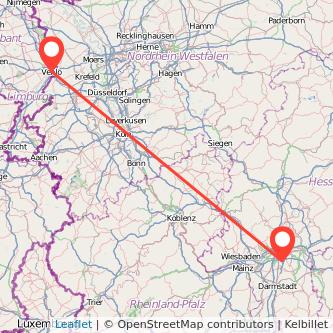 Neu Isenburg Venlo Mitfahrgelegenheit Karte