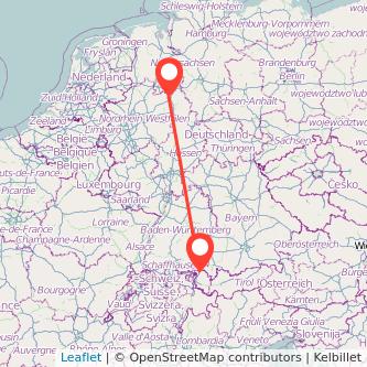 Bregenz Bielefeld Mitfahrgelegenheit Karte