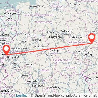 Nettetal Lutherstadt Wittenberg Mitfahrgelegenheit Karte