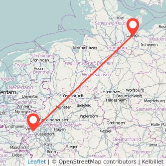 Nettetal Lübeck Mitfahrgelegenheit Karte