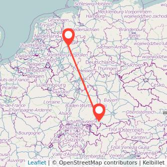 Münster Kempten Mitfahrgelegenheit Karte