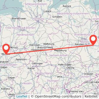 Münster Fürstenwalde Mitfahrgelegenheit Karte