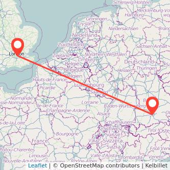 Munich Beckenham train map