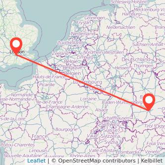 Munich Sutton bus map